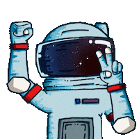 astromoon_studios dance 2d astronaut cosmo Sticker