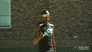 track & field wave GIF by GreenWave