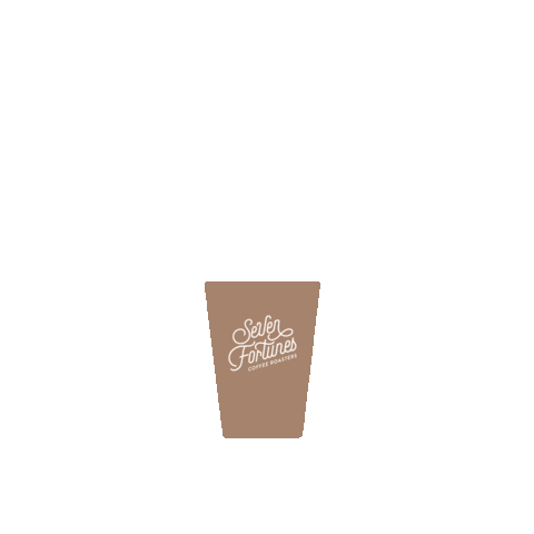 sevenfortunes cool coffee seven keep it cool Sticker