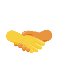 Handshake Teamwork Sticker by JUGEND PRÄGT