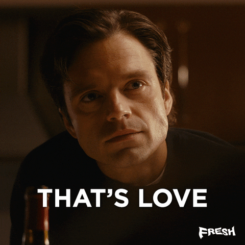 Sebastian Stan Love GIF by Searchlight Pictures
