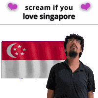 Singapore Flag Sticker