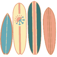 Lainsnow holiday beach vacation swimming Sticker