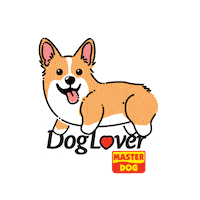 masterdogcl dog dogs perro corgi Sticker