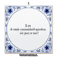 Ontspanning Reis Sticker by Tegelspreuken.nl
