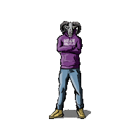Marketing Bock Sticker by Heidekreatur