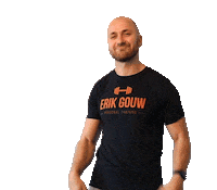 erikgouwpt workout gym sweat trainer Sticker
