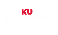 Ku Orientation Sticker by University of Kansas