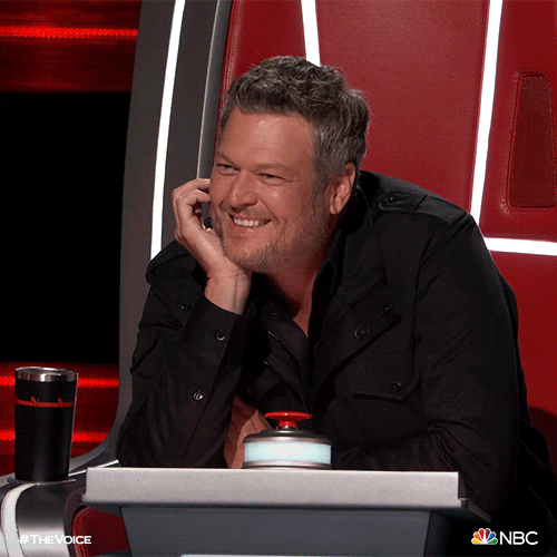 Blake Shelton Laugh GIF by The Voice