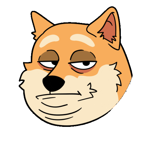 Side Eye Sticker by Doge Pound