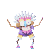 Jump Antonio Sticker by Bichofeo