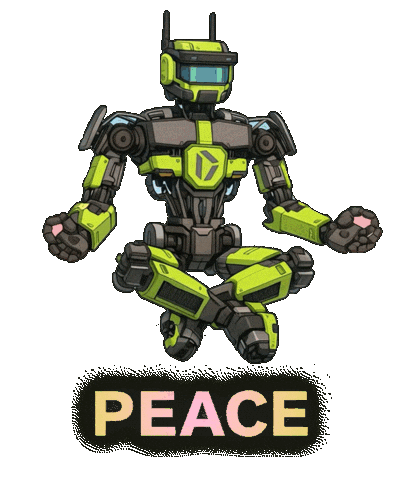 International Day Of Peace Sticker by IDX Solana
