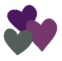 Monstera Hearts Sticker