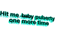 blue Sticker by AnimatedText