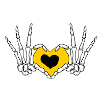 In Love Heart Sticker by Kharkiv Design team