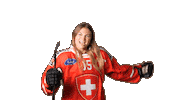 Celebrate National Team Sticker by Swiss Ice Hockey