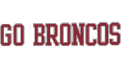 Santa Clara Broncos Sticker by SCU Athletics