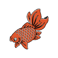 Fish Japanese Sticker by TheTatuTribe