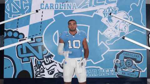 University Of North Carolina Football GIF by UNC Tar Heels