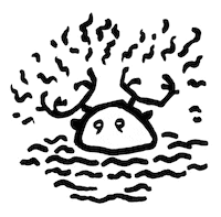 HIISI beer monster craft beer characters Sticker