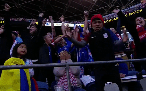 excited fan GIF by U.S. Soccer Federation