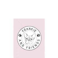 frankieandfriends package envelope harness dog harness Sticker