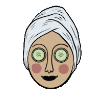 mothertank relax sisterhood spaday dsplesleysticker Sticker