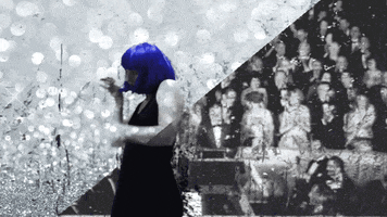 dance video blue wig GIF by Alise Anderson