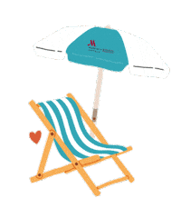 Beach Hotel Sticker by Bankok Marriott Marquis