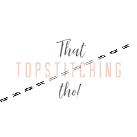 Sewing Sew Sticker by Inside The Hem