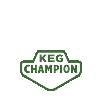 SteelKegAssociation steel keg association steel kegs keg champ keg champion Sticker
