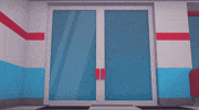 Entering Lego City GIF