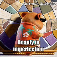 Art Beauty GIF by Guinea Gambino