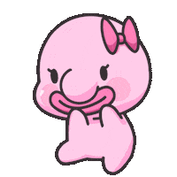 bebbobbop animation cartoon shy blush Sticker