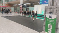 Irish Dancing at Cork Airport 