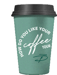 bepresentevents coffee conference coffee cup virtual events Sticker