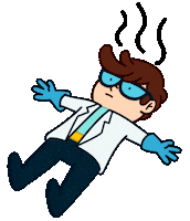 Tired Agotado Sticker