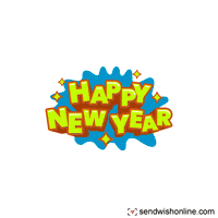 Happy New Year GIF by sendwishonline.com