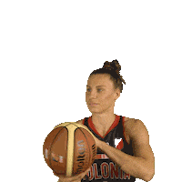 skkpoloniawarszawa basketball ball spin hoops Sticker