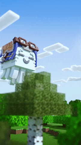Minecraftmovie Minecraftmemes GIF by Youtooz
