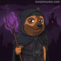 Dog Glowing GIF by Doge Pound