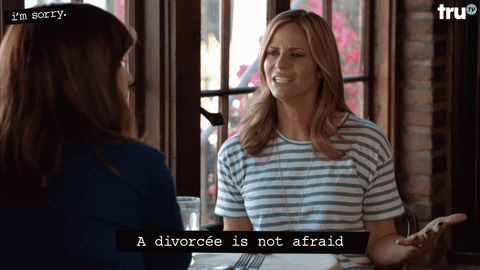andrea savag i'm sorry GIF by truTV