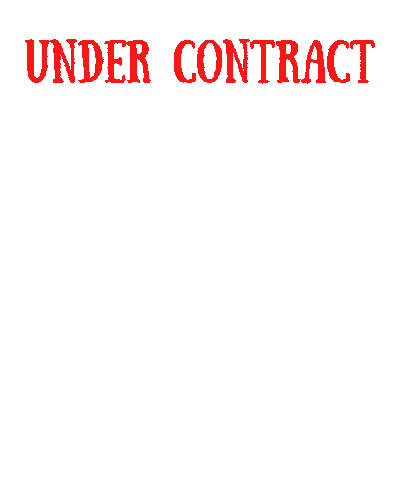 Under Contract Text Sticker by Jackson Stanley REALTORS