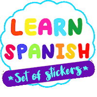spanish bysarito Sticker