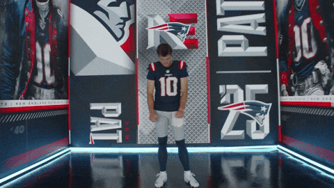 Football Yes GIF by New England Patriots