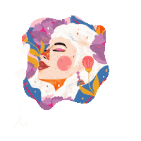 Girl Love Sticker by Nhena