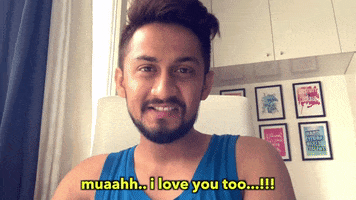 i love you 2 GIF by DigitalPratik™