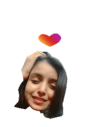 Sapna Sticker by BORN ON INSTAGRAM