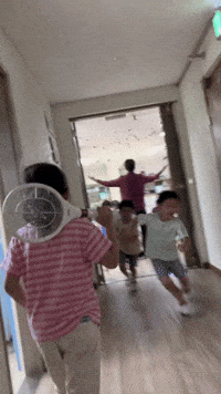 Kids Running GIF