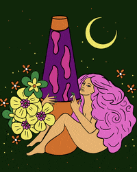 Pot Leaf Fun GIF by Rhianna Moon